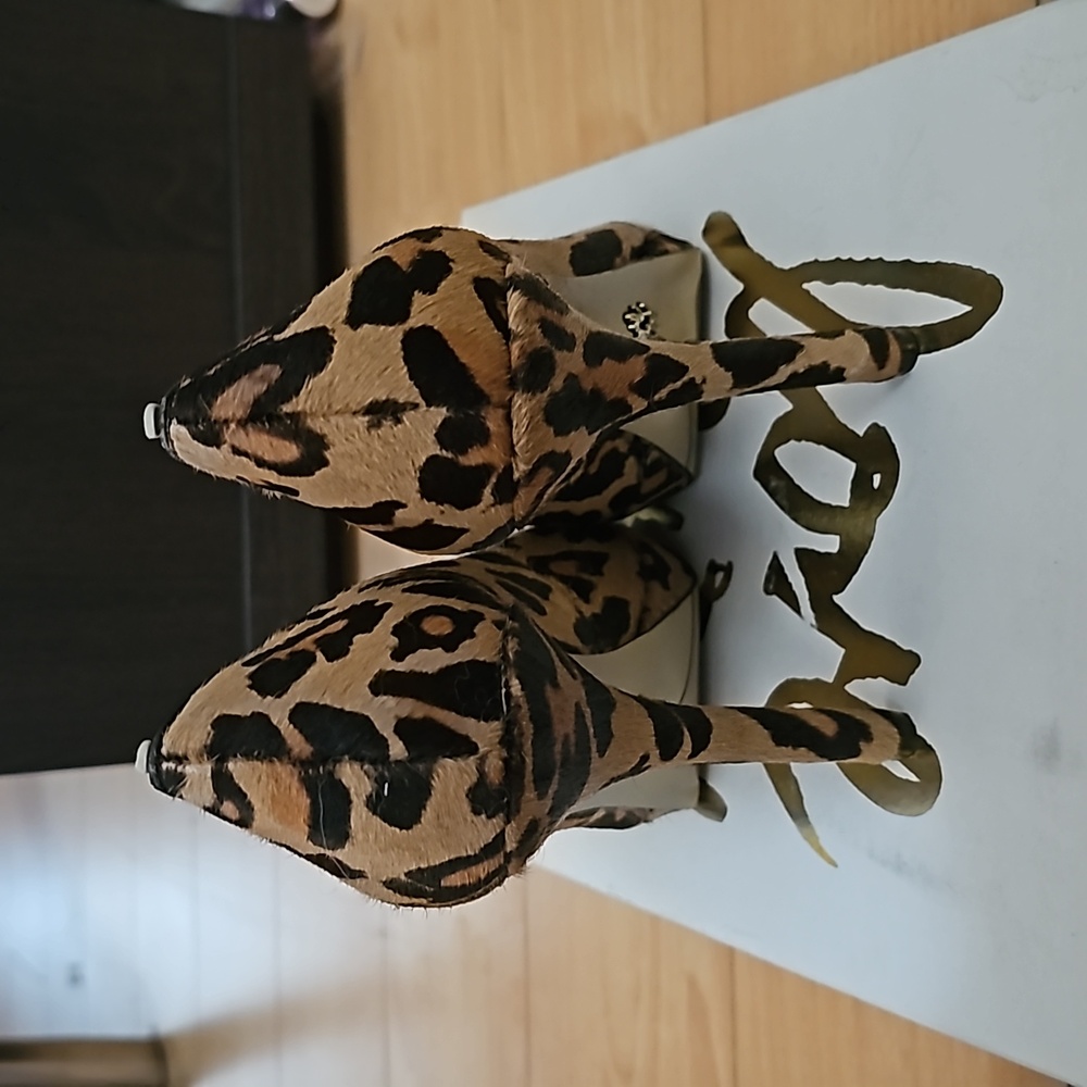 Leopard Print Heels - Picture 3 of 4